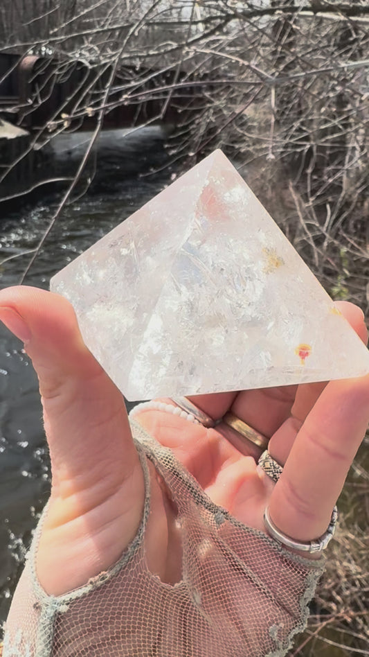 Clear Quartz Pyramid