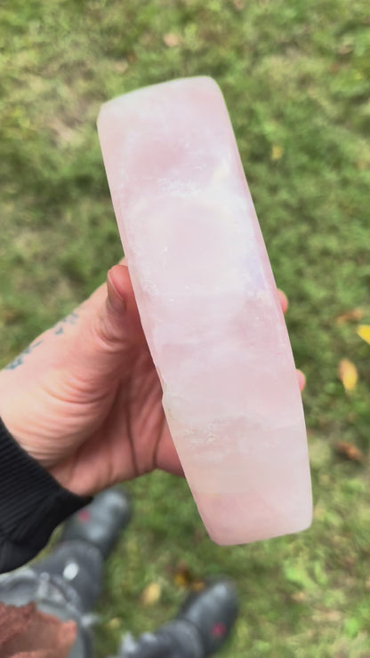 Rose Quartz Bowl 2.3 pounds