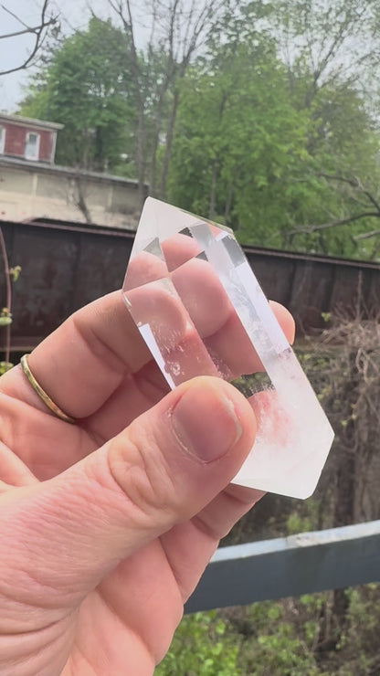 Double Terminated Clear Quartz