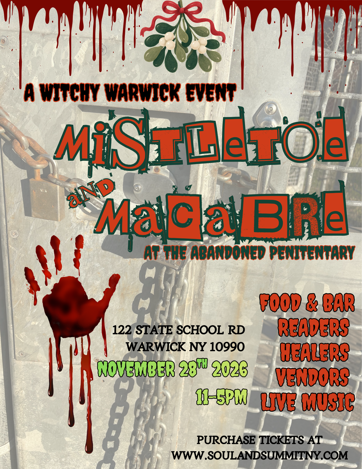 Mistletoe & Macabre Ticket