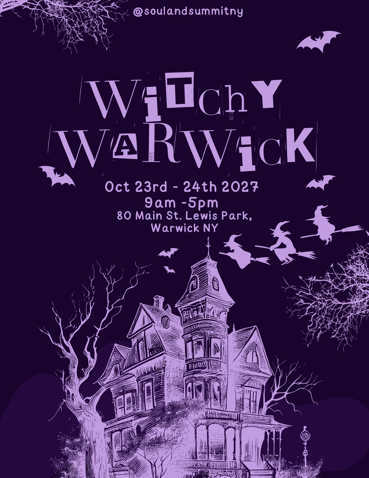 Witchy Warwick 2027 Vendor Fee