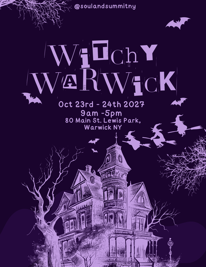 Witchy Warwick 2027 Vendor Fee