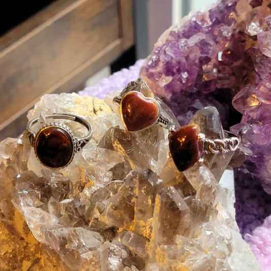 *Ring Red Opal