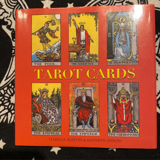Tarot Cards Minibook cover featuring classic tarot card illustrations by Isabella Alston and Kathryn Dixon