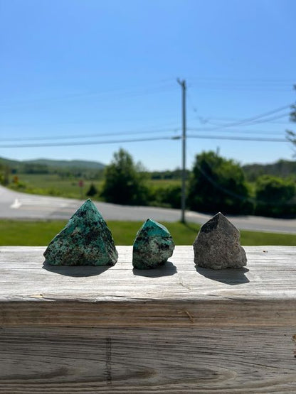 *Point Top Polished African Turquoise